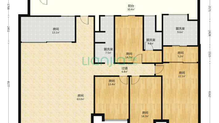 麓府大院二手房实景图