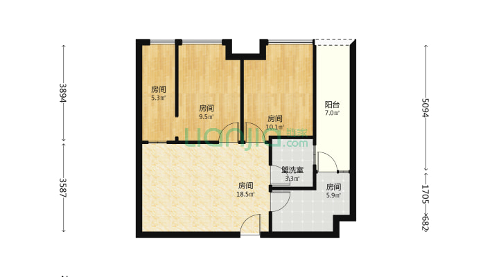 亿城国际二手房实景图