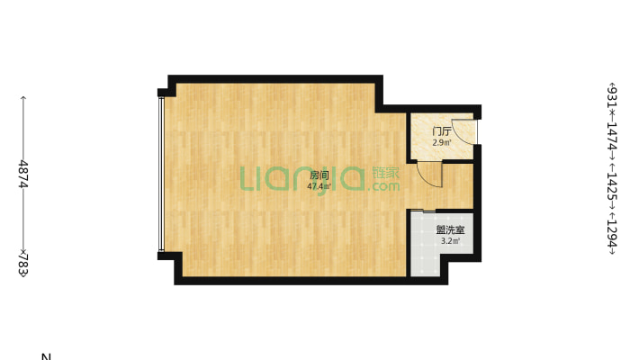 中国铁建广场二手房实景图