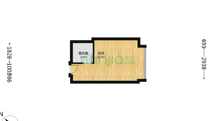 鑫北广场二手房实景图