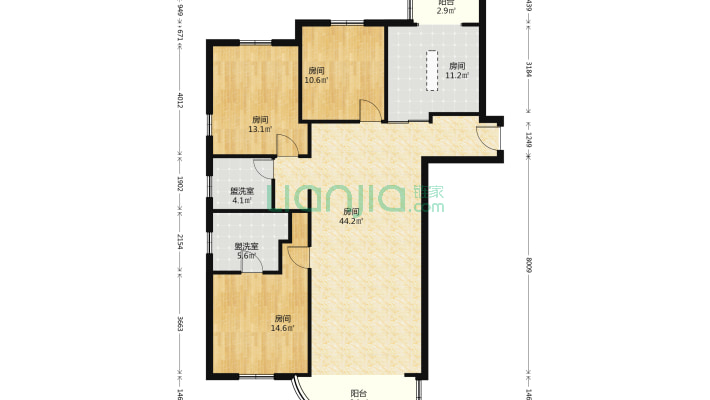 名都公寓二手房实景图