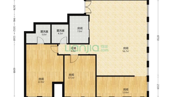 卡地亚花园城天际二手房实景图