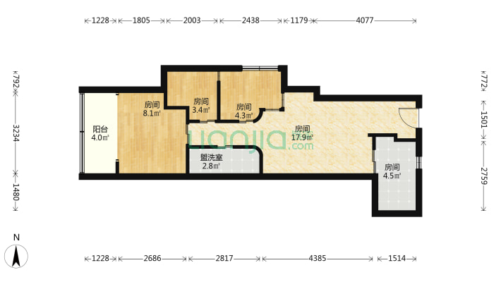 嘉安大厦二手房实景图