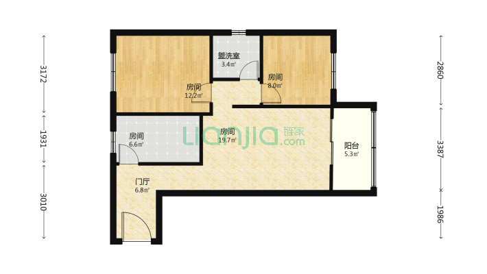 华西国际二手房实景图