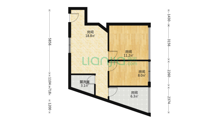 中冶十九大厦二手房实景图