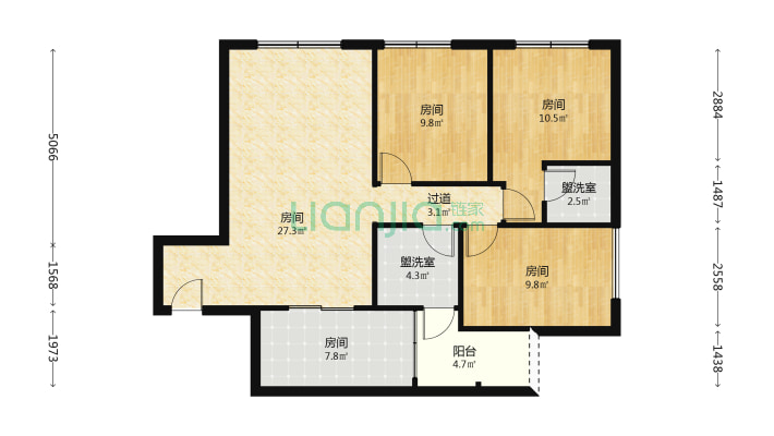 国色天乡庆典城二手房实景图