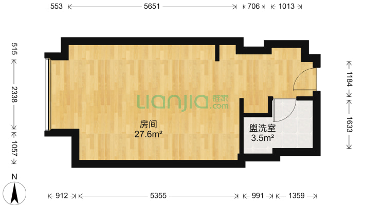 航天城上城二期二手房实景图
