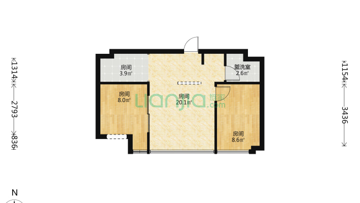 华府悦璟二手房实景图