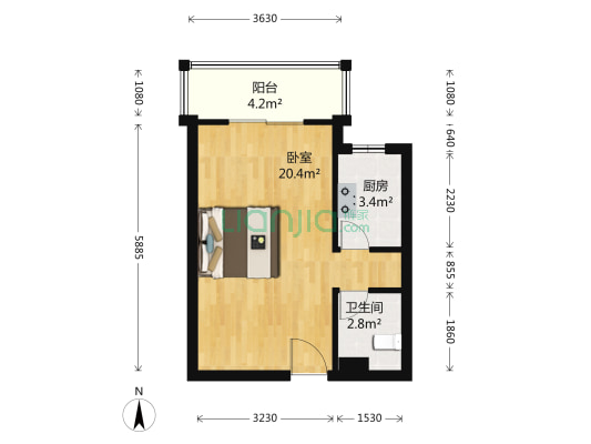 70年住宅+地铁近+电梯房+光线好+诚意出售