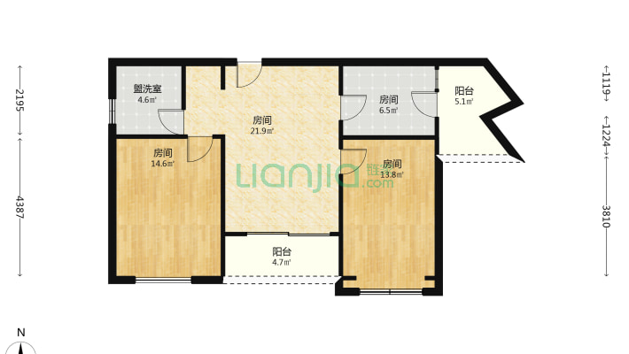仁恒森兰雅苑mini公馆二手房实景图