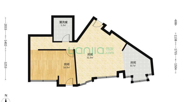 虹桥美爵酒店二手房实景图