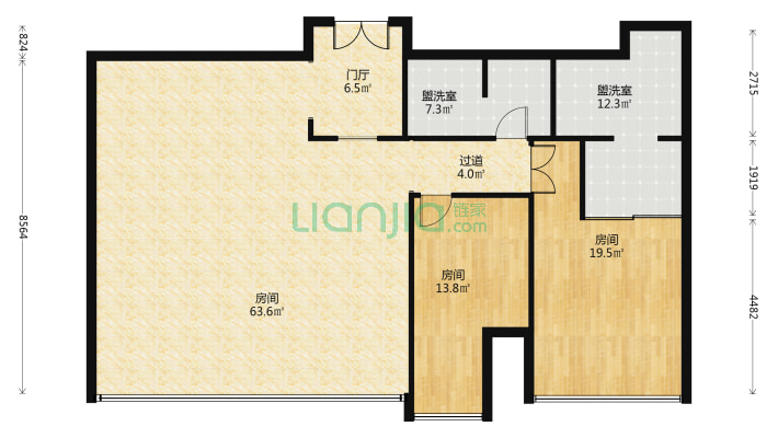 招商玺荟二手房实景图
