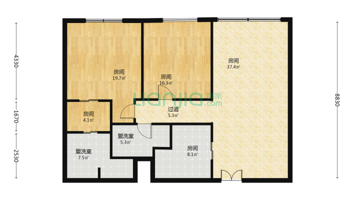 企业公馆二手房实景图