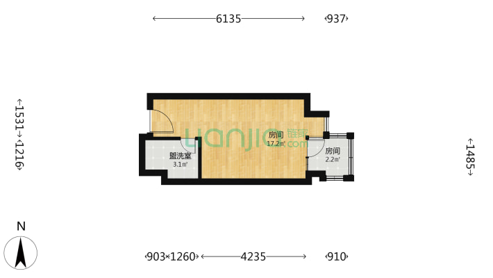 蓝谷地综合楼二手房实景图