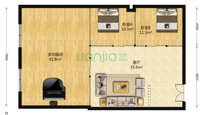 中天大厦(绿园区)二手房实景图