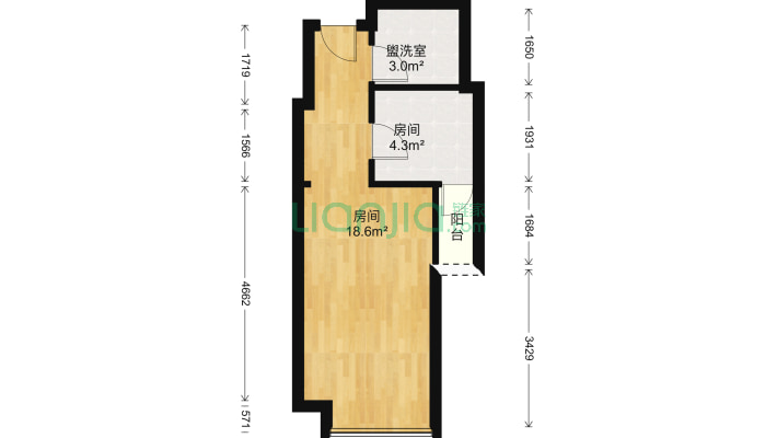 金府SOHO二手房实景图