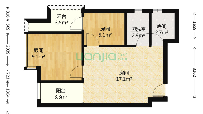 左右二手房实景图