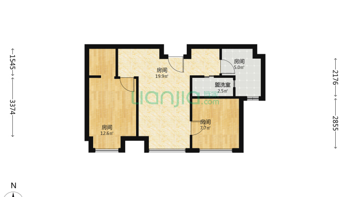 朗诗熙公馆二手房实景图