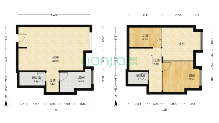北城红街二手房实景图