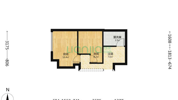 成都青羊万达广场二手房实景图