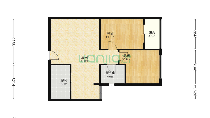 创业家园二手房实景图