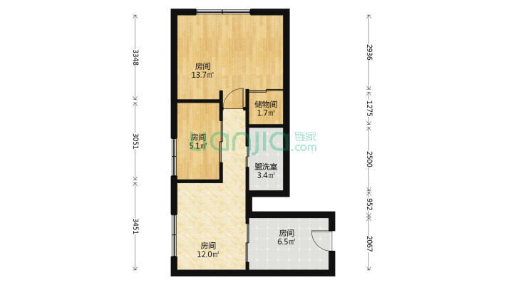 财富国际广场二手房实景图