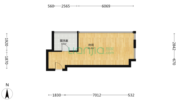 中港广场二手房实景图