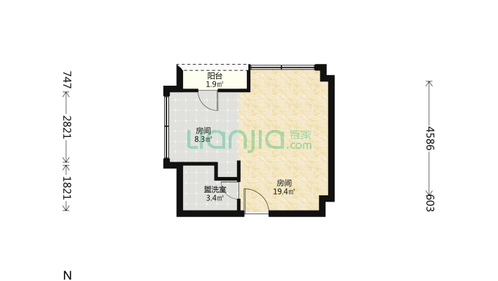 尚都国际酒店公寓二手房实景图