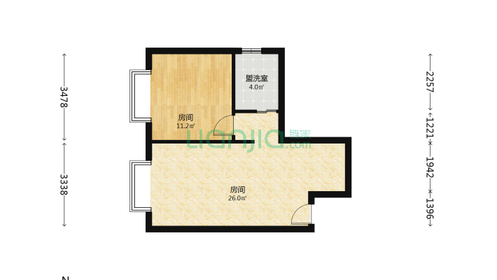 四季沙龙公寓二手房实景图