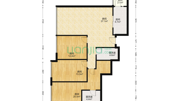 西宸原著御景二手房实景图