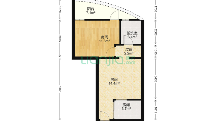 领尚国际酒店公寓二手房实景图