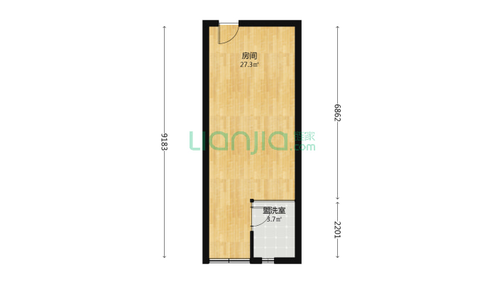 现代大厦二手房实景图