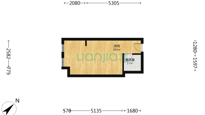 中国铁建广场二手房实景图