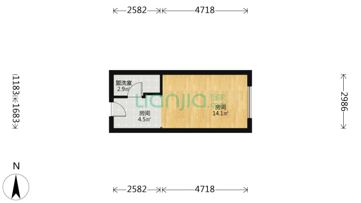 龙城红光里二手房实景图