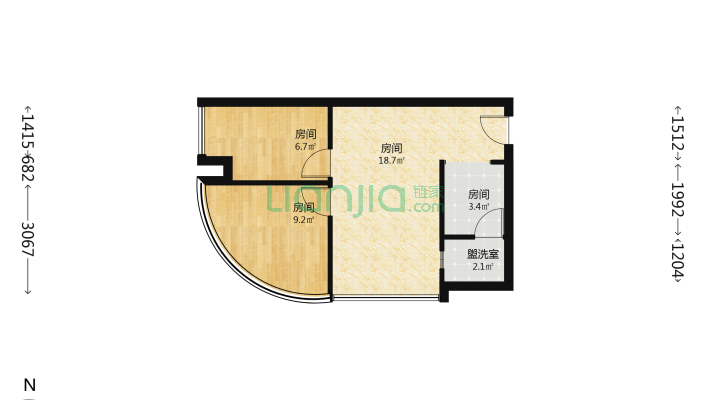 首信红星国际广场二手房实景图