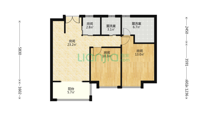 中铁北城时代(配套地块)二手房实景图
