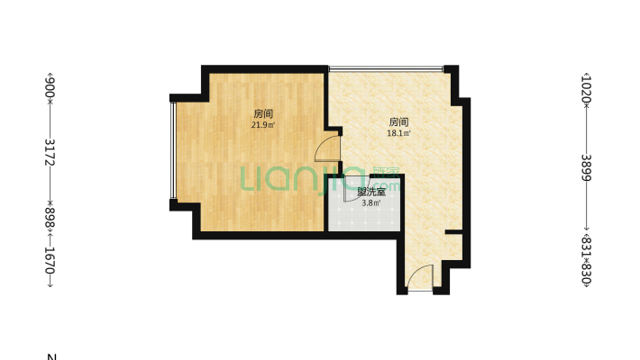 蜀都万达广场二手房实景图