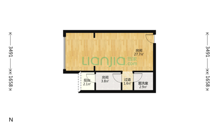 复城国际二手房实景图