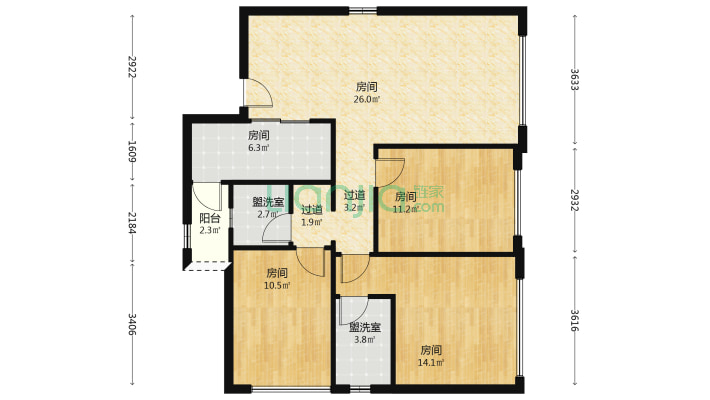 蓝光·西环里二手房实景图