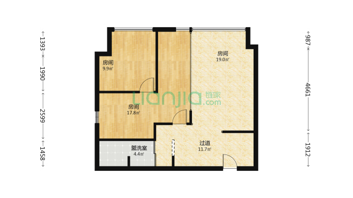 恒大曹家巷广场三期二手房实景图
