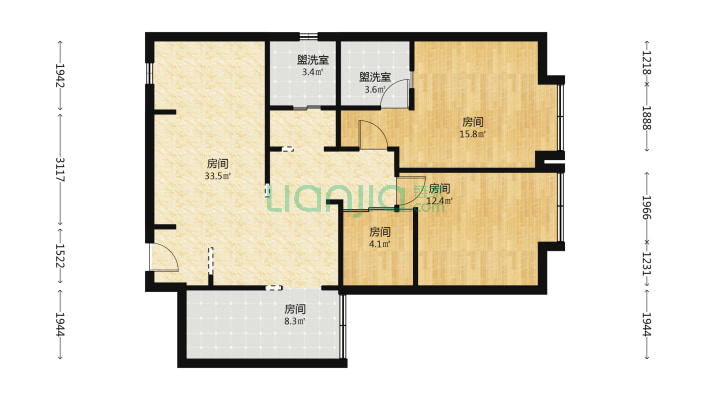 中联大厦二手房实景图