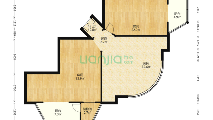 万科广场二手房实景图