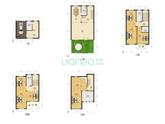 颐景苑 7室2厅5卫 351平方