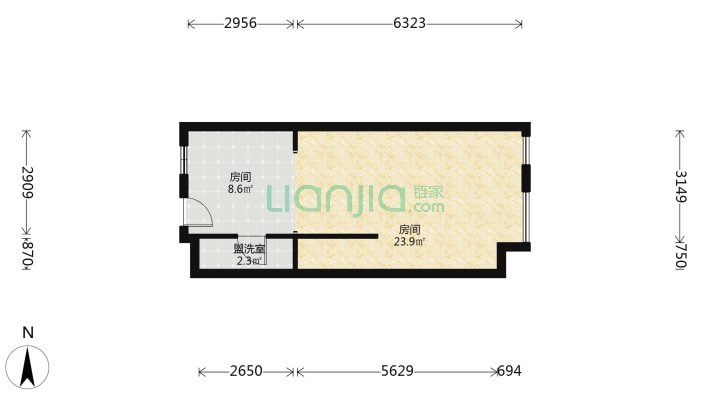 金地格林世界格林公馆(酒店式公寓)二手房实景图