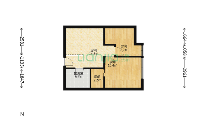 北岸长风二手房实景图