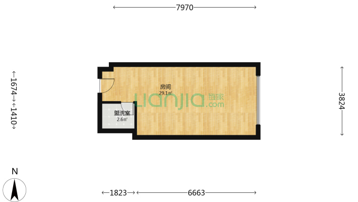 圣迈德广场二手房实景图
