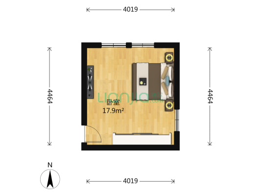 福进里 1室0厅0卫 21平方