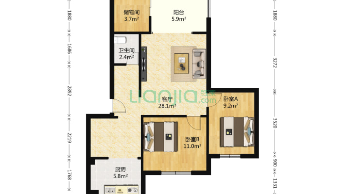 金琴路40号二手房实景图