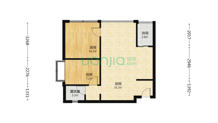 金府银座二手房实景图