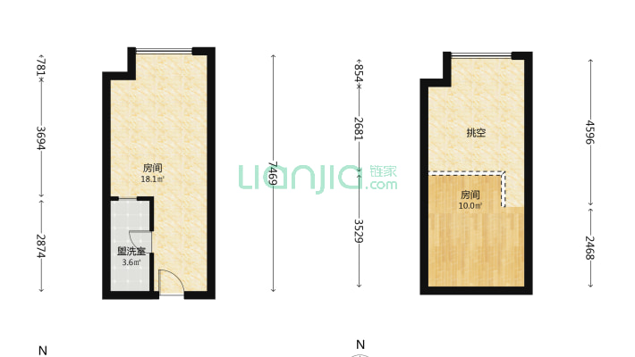 龙湖听蓝时光二手房实景图